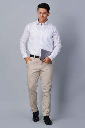 ALLEZ FRANCE – LUIZ | Men’s Modern Formal Shirt | Elegant Egyptian Giza Cotton | Regular Fit | Full Sleeves