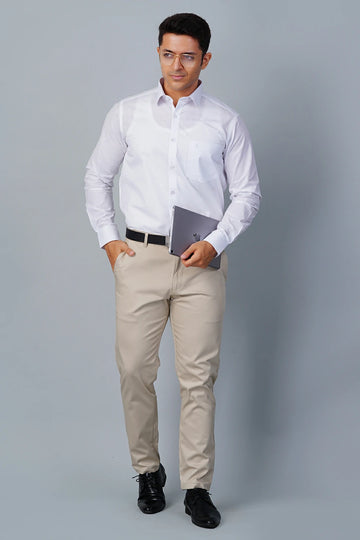 ALLEZ FRANCE – LUIZ | Men’s Modern Formal Shirt | Elegant Egyptian Giza Cotton | Regular Fit | Full Sleeves