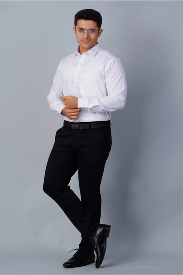 ALLEZ FRANCE – ALLY | Men’s Premium Formal Shirt | Crafted from Egyptian Giza Cotton | Regular Fit | Full Sleeves