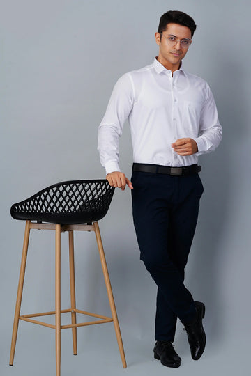 ALLEZ FRANCE – JOON | Men’s Timeless Formal Shirt | Luxurious Egyptian Giza Cotton | Regular Fit | Full Sleeves