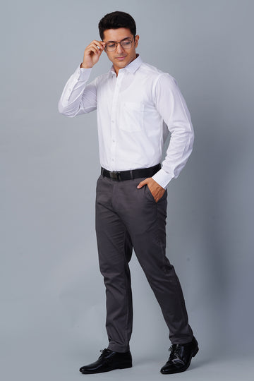 ALLEZ FRANCE – IGOR | Men’s Refined Formal Shirt | Premium Egyptian Giza Cotton | Regular Fit | Full Sleeves