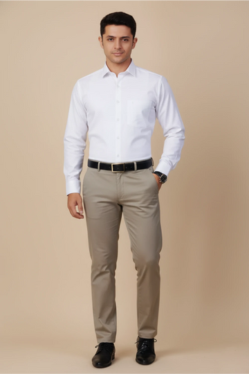 ALLEZ FRANCE – IGOR | Men’s Refined Formal Shirt | Premium Egyptian Giza Cotton | Regular Fit | Full Sleeves