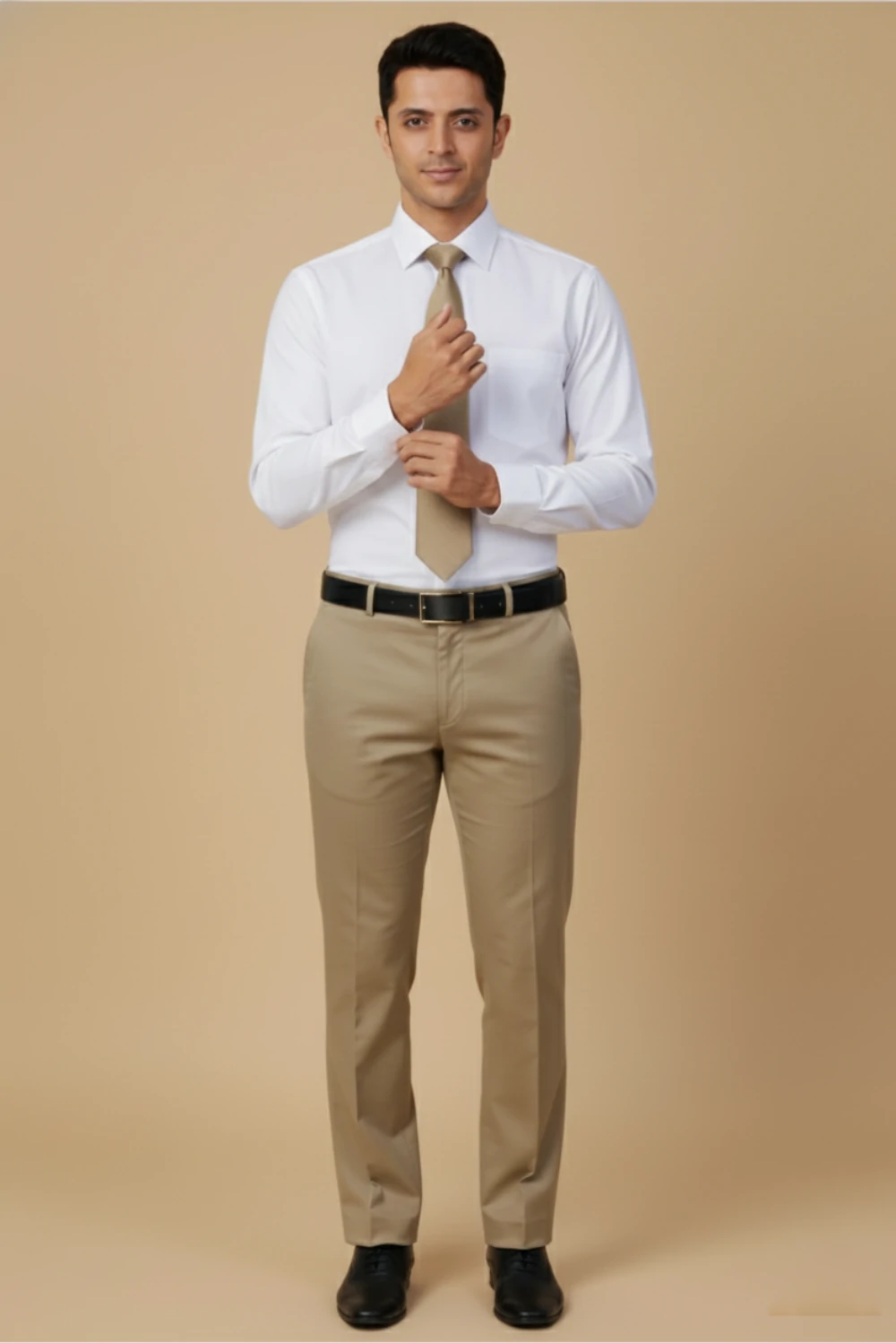 ALLEZ FRANCE - RELO | Men’s White Formal Shirt | Regular Fit | Full Sleeves | 100% Premium Cotton