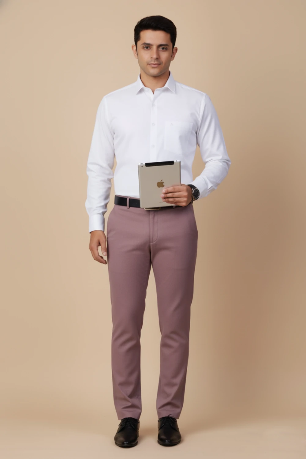 ALLEZ FRANCE – LUIZ | Men’s Modern Formal Shirt | Elegant Egyptian Giza Cotton | Regular Fit | Full Sleeves