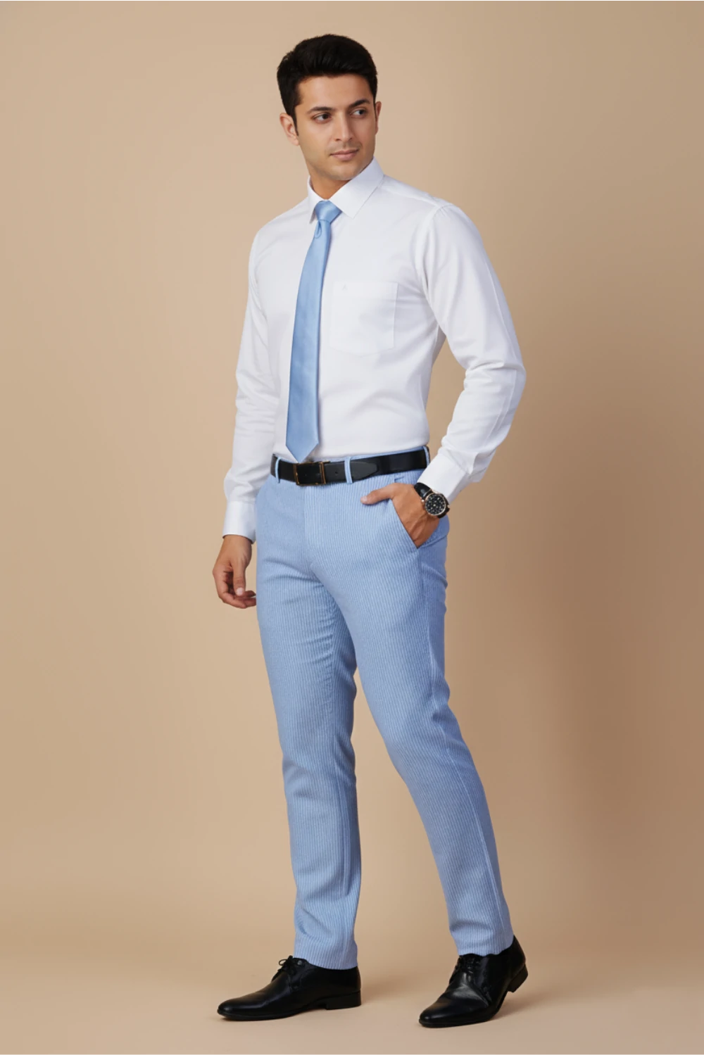 ALLEZ FRANCE – JOON | Men’s Timeless Formal Shirt | Luxurious Egyptian Giza Cotton | Regular Fit | Full Sleeves