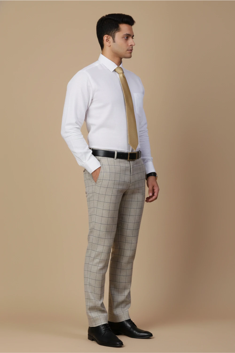 Allez France – FYNN | Men’s 100% European Linen White Shirt | Premium Formalwear | Regular Fit