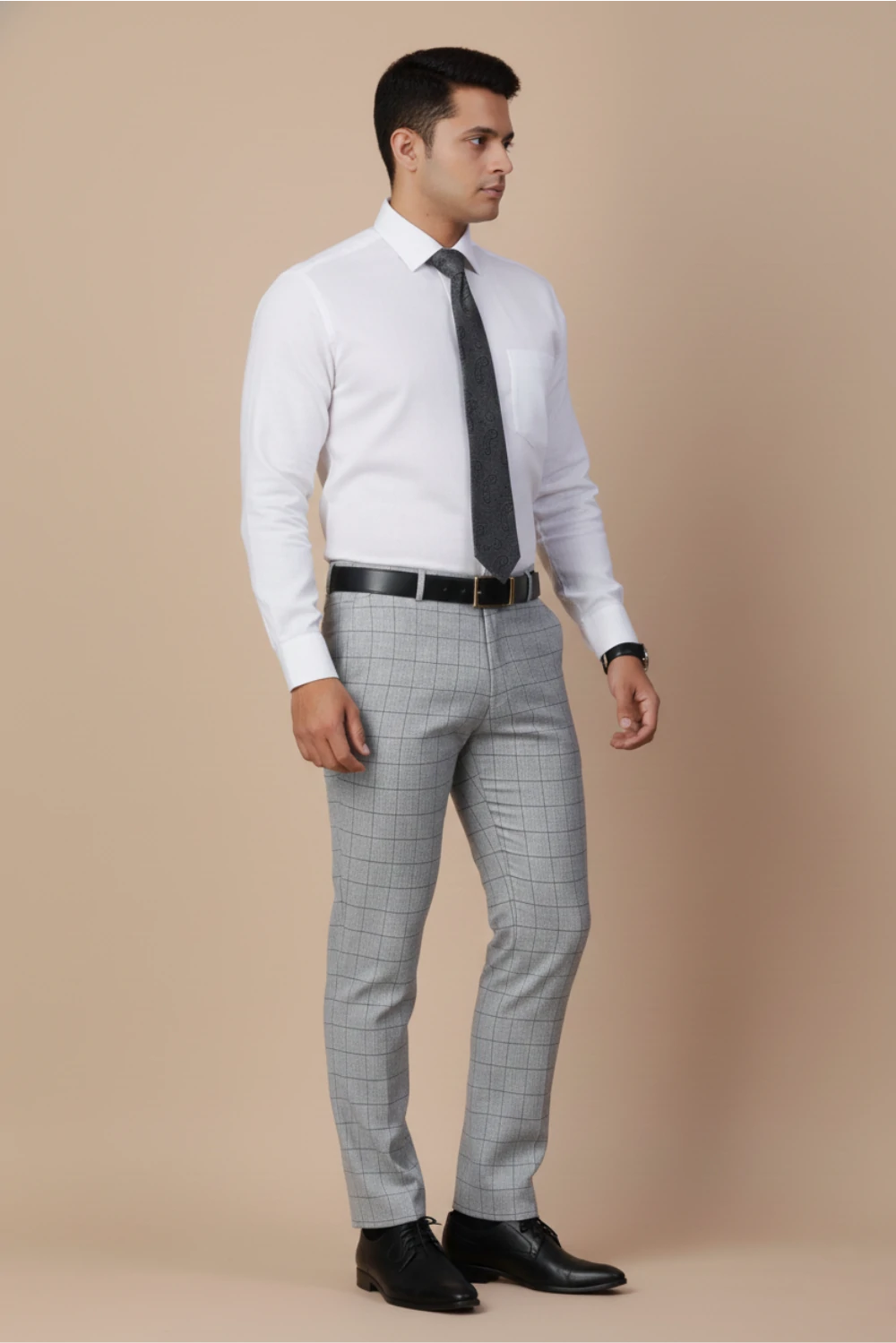 Allez France – RODD | Men’s 100% European Linen White Shirt | Elegant Formalwear | Regular Fit