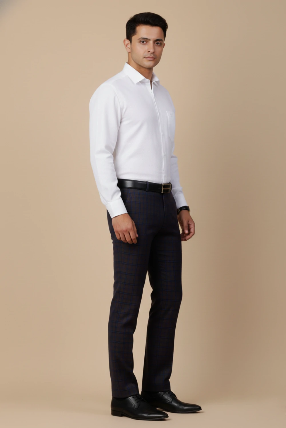 Allez France Reydon – White Cotton Shirt | Custom Fit | Full Sleeves