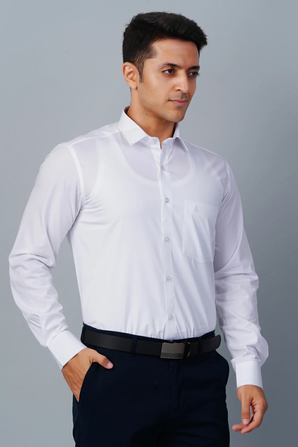 ALLEZ FRANCE – JOON | Men’s Timeless Formal Shirt | Luxurious Egyptian Giza Cotton | Regular Fit | Full Sleeves
