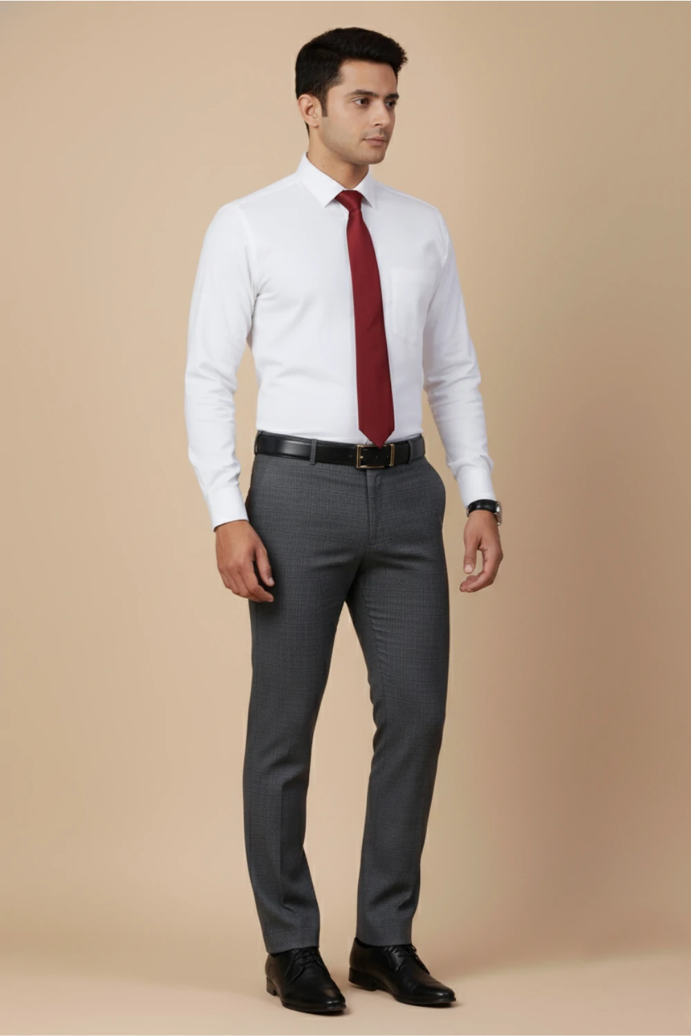 ALLEZ FRANCE – GLAD | Men’s Classic Formal Shirt | Made with Egyptian Giza Cotton | Regular Fit | Full Sleeves