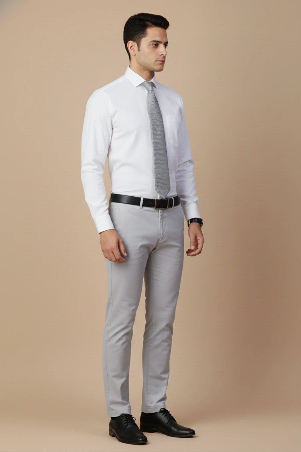 Allez France Mortis – White European Linen Shirt