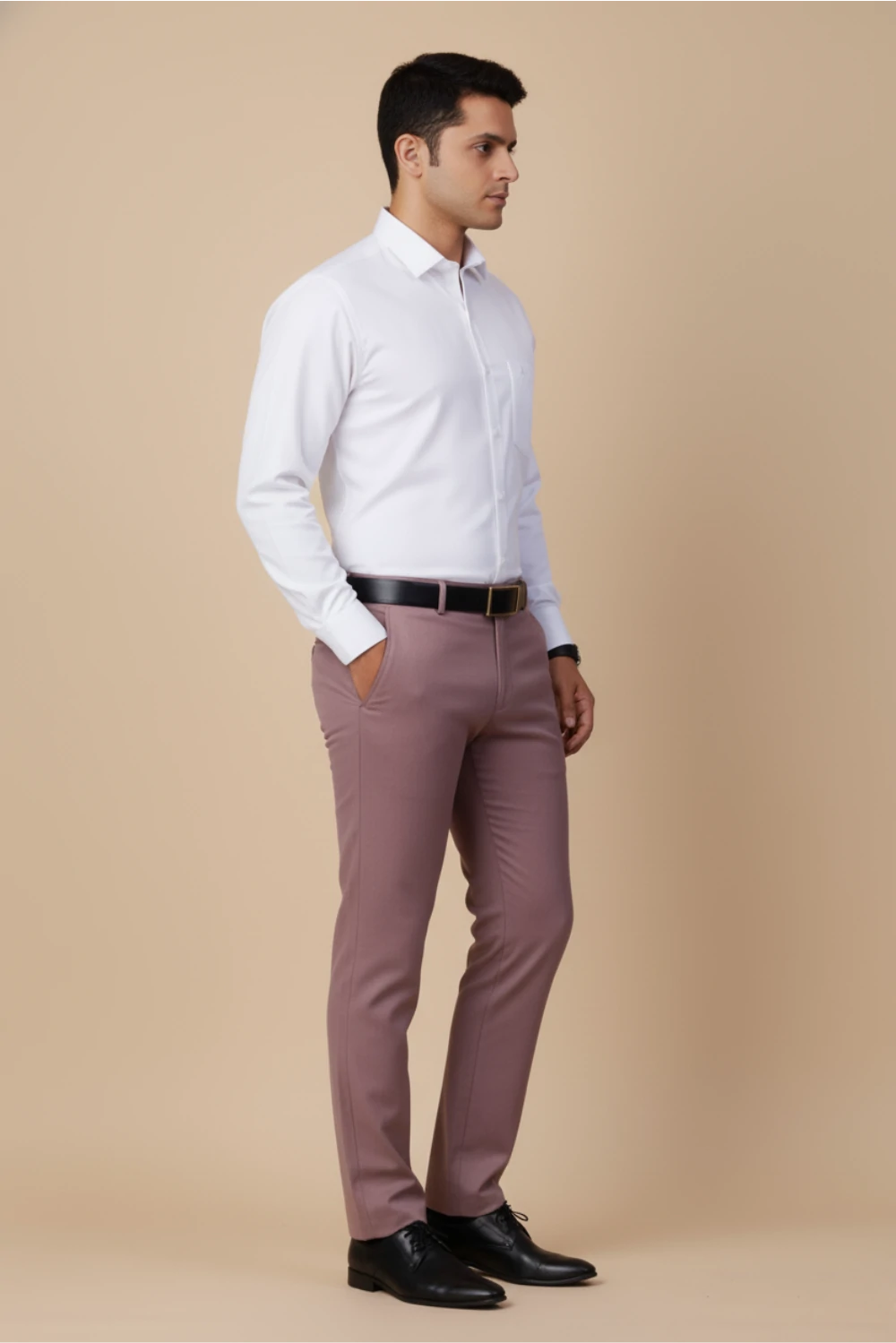 ALLEZ FRANCE – LUIZ | Men’s Modern Formal Shirt | Elegant Egyptian Giza Cotton | Regular Fit | Full Sleeves