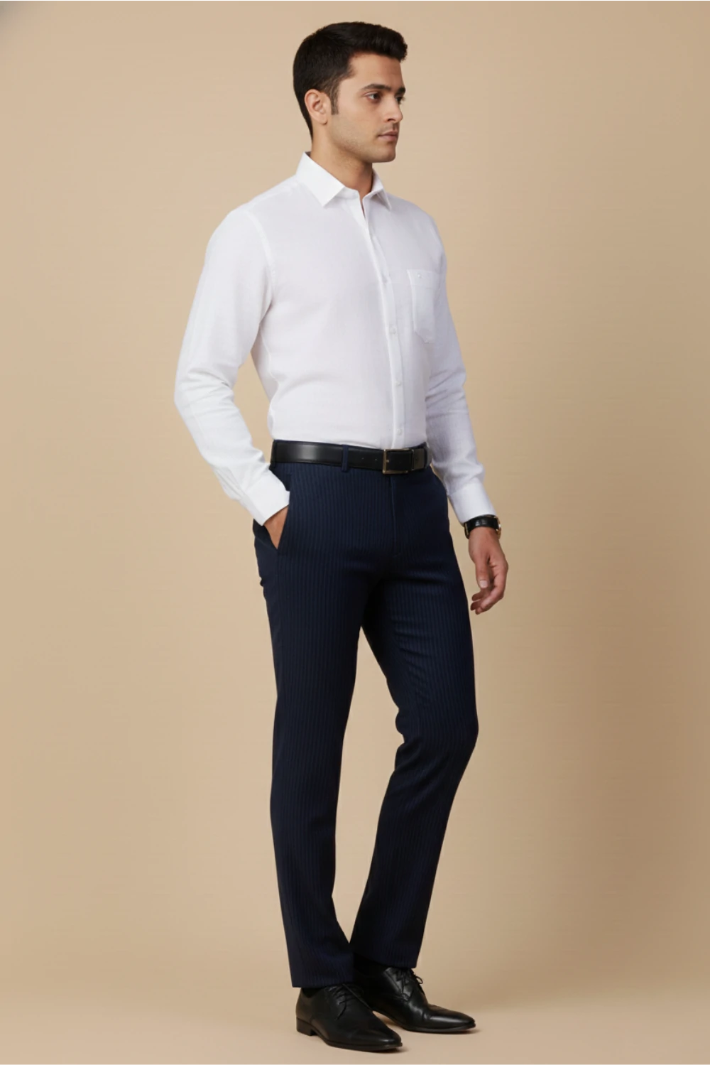 Allez France – XOXO | Men’s 100% European Linen White Shirt | Luxury Formalwear | Regular Fit