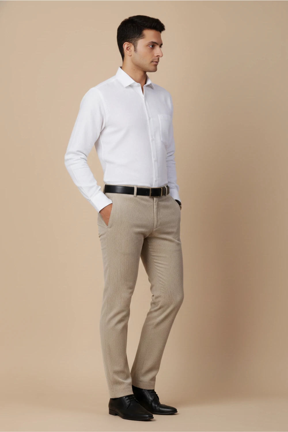 Allez France Lumitz – White European Linen Shirt