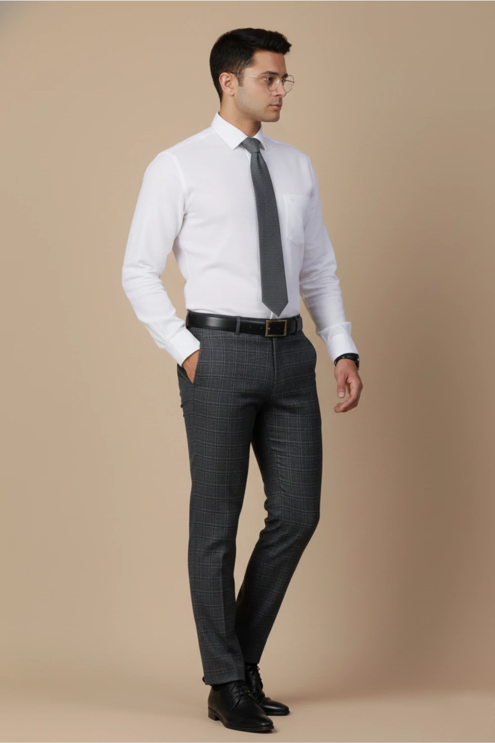 Allez France – DUKE | Men’s 100% European Linen White Shirt | Classic Formalwear | Regular Fit