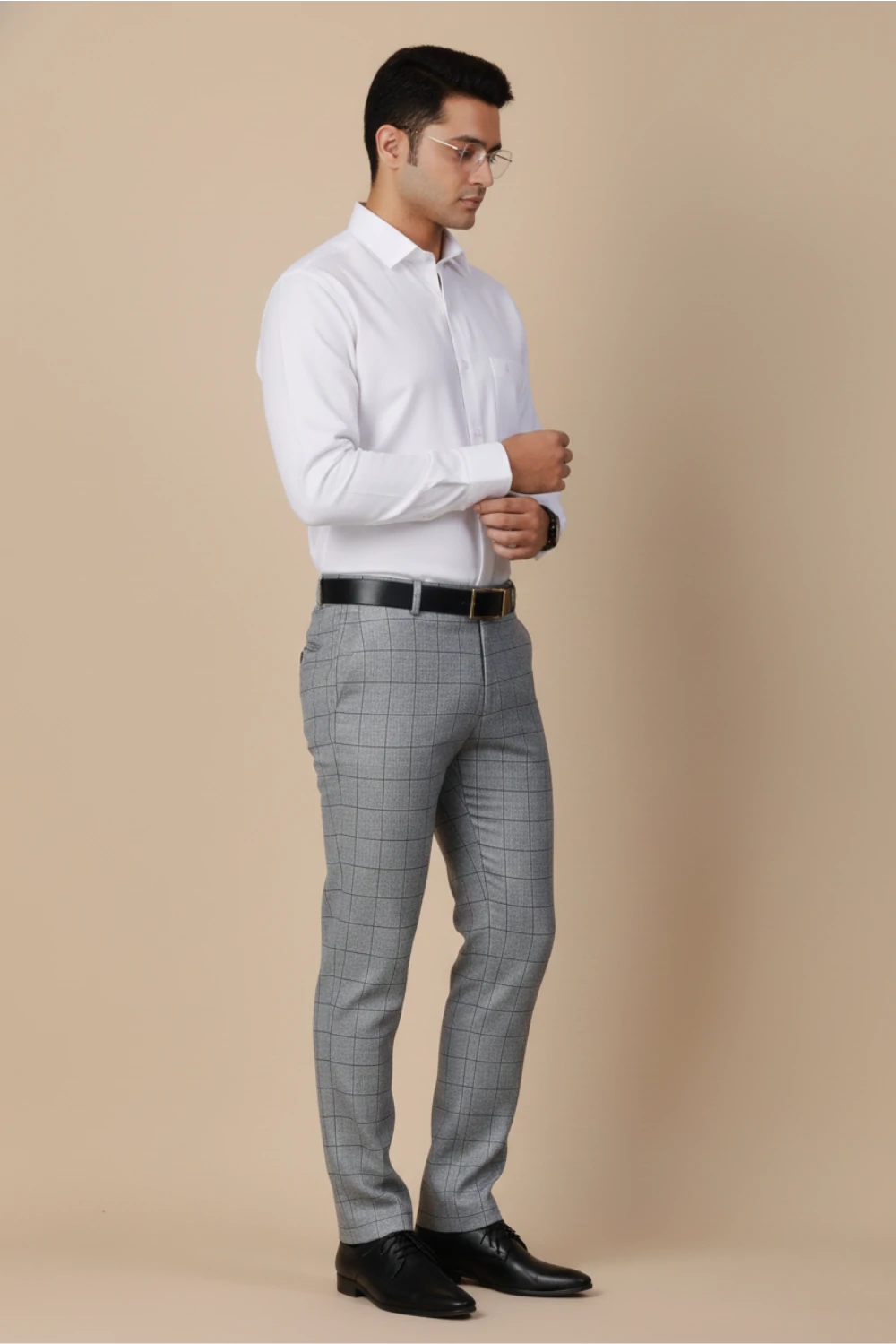 Allez France Zuivor – White Linen–Cotton Blend Shirt