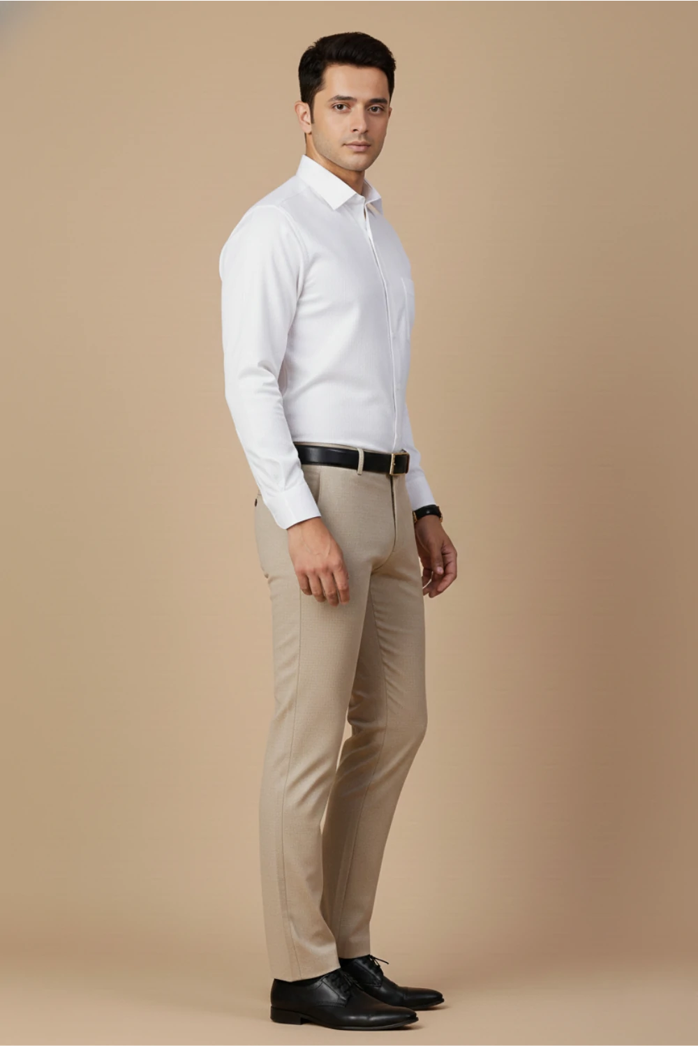 Allez France Clauzo – White Cotton Shirt | Custom Fit | Full Sleeves