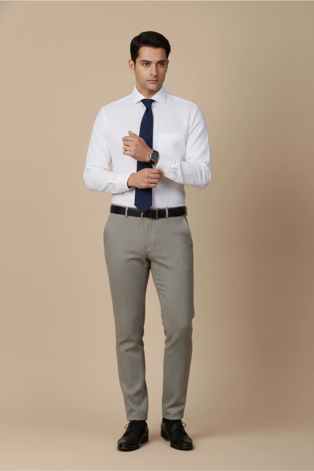 Allez France – TOON | Men’s 100% European Linen White Shirt | Sophisticated Formalwear | Regular Fit